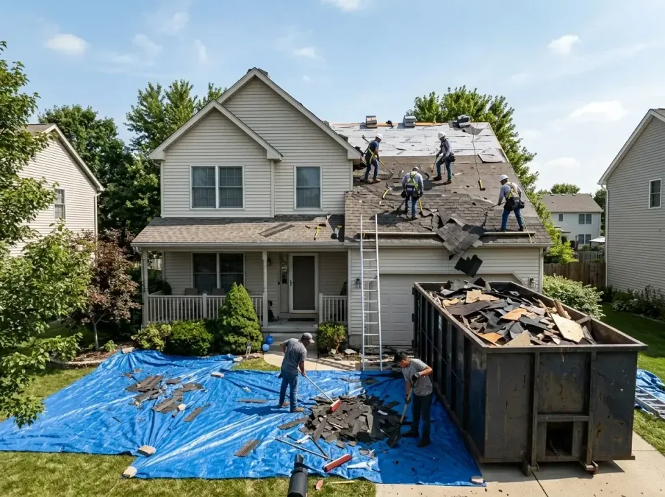 roof-replacement-debris-remova-004 — frequently asked questions, Cheapest Dumpster Rentals in Buenaventura Lakes, FL